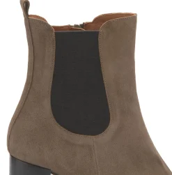 Stiefeletten|Horsch Schuhe Stiefelette in Übergrößen Grün