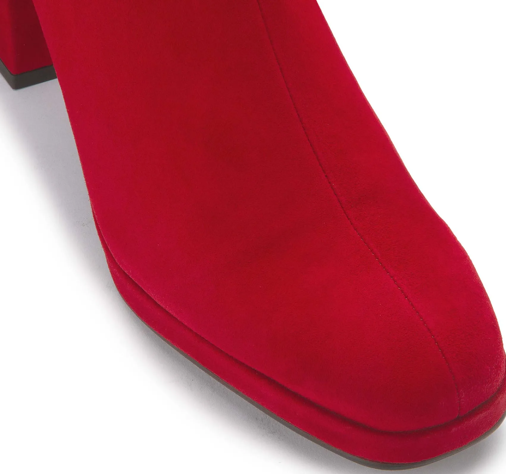 Stiefeletten|Horsch Schuhe Stiefelette in Übergrößen Rot