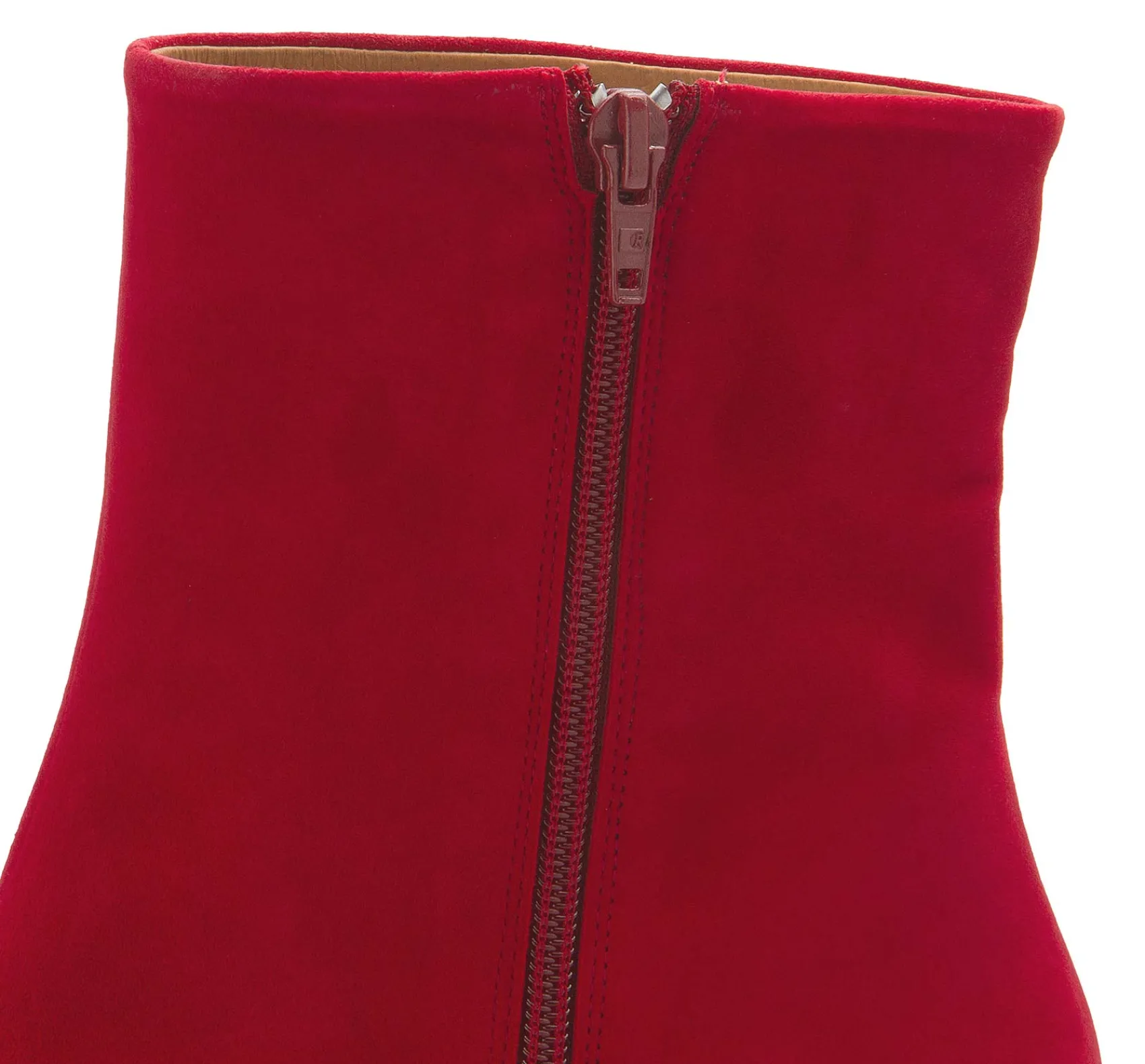 Stiefeletten|Horsch Schuhe Stiefelette in Übergrößen Rot