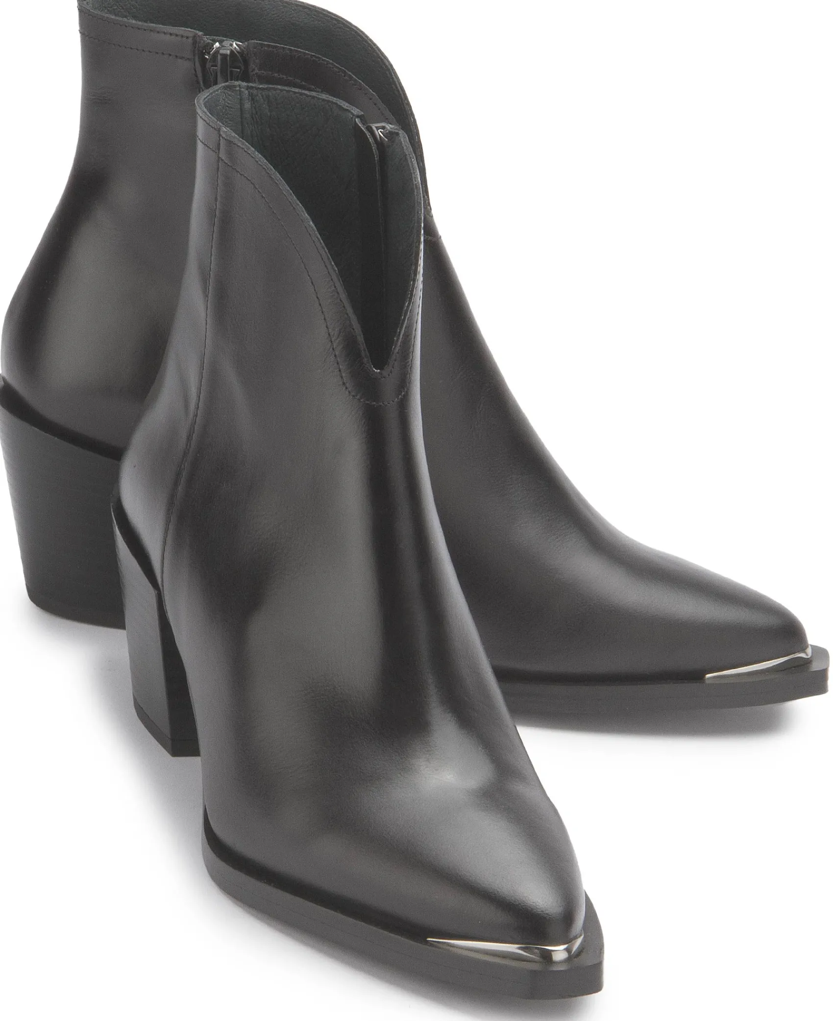 Stiefeletten|Horsch Schuhe Stiefelette in Übergrößen Schwarz