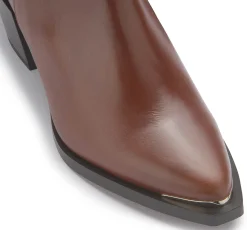 Stiefeletten|Horsch Schuhe Stiefelette in Übergrößen Braun