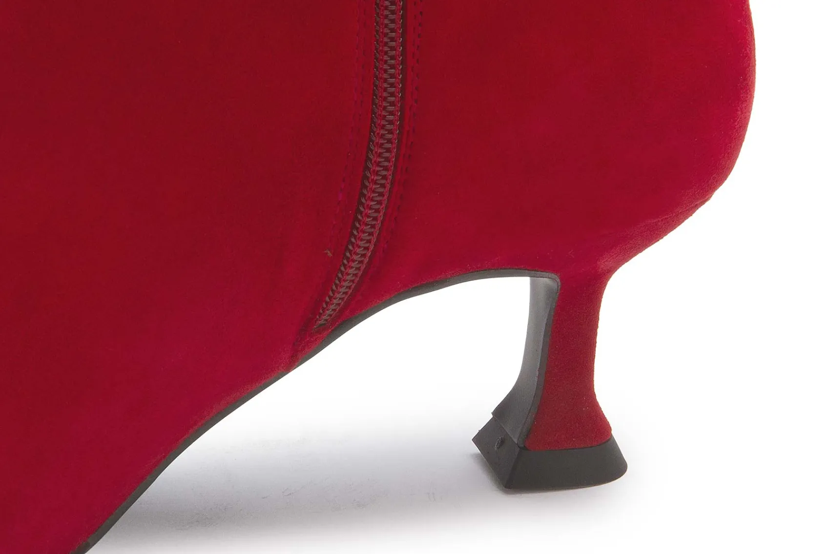 Stiefeletten|Horsch Schuhe Stiefelette in Übergrößen Rot