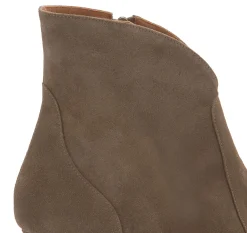 Stiefeletten|Horsch Schuhe Stiefelette in Übergrößen Grün