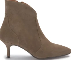 Stiefeletten|Horsch Schuhe Stiefelette in Übergrößen Grün