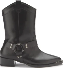 Stiefeletten|Horsch Schuhe Stiefelette in Übergrößen Schwarz