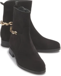Stiefeletten|Horsch Schuhe Stiefelette in Übergrößen Schwarz