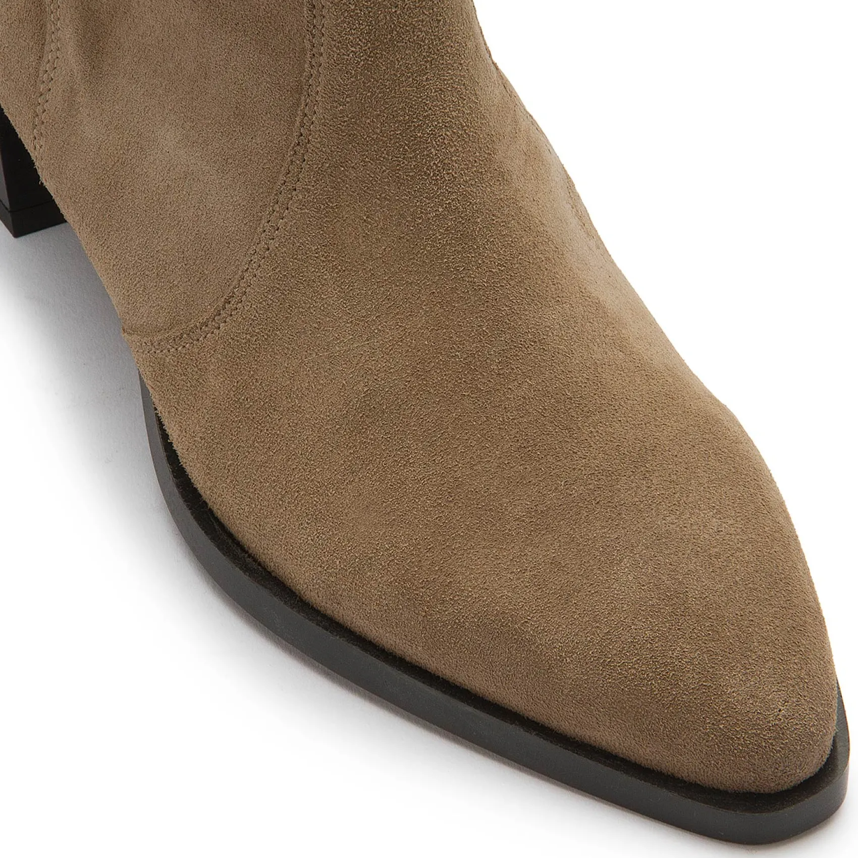 Stiefeletten|Horsch Schuhe Stiefelette in Übergrößen Beige