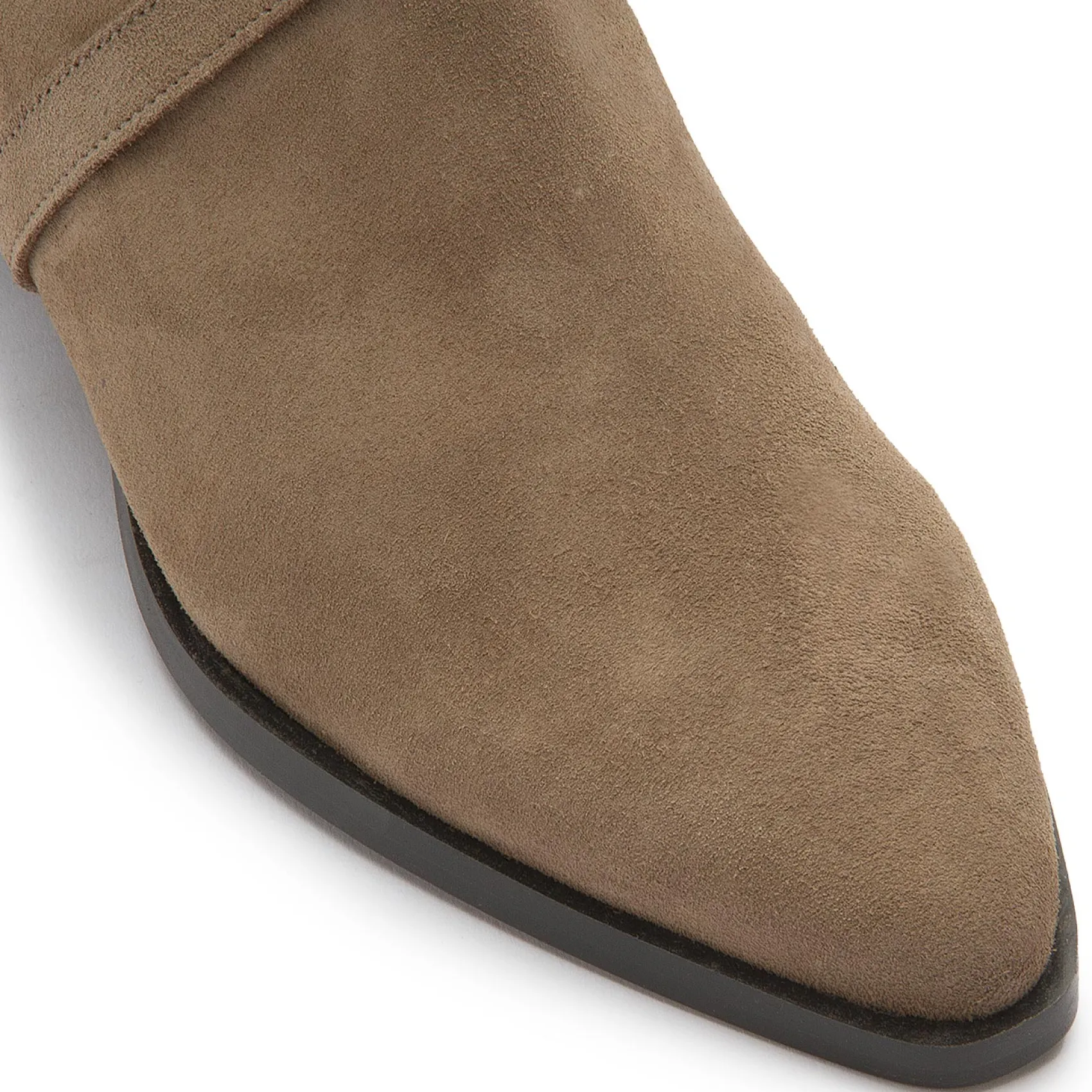 Stiefeletten|Horsch Schuhe Stiefelette in Übergrößen Beige