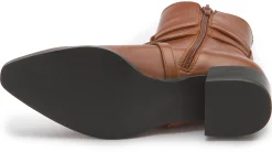 Stiefeletten|Horsch Schuhe Stiefelette in Übergrößen Braun
