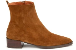 Stiefeletten|Horsch Schuhe Stiefelette in Übergrößen Braun