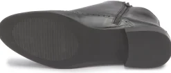 Stiefeletten|Horsch Schuhe Stiefelette in Übergrößen Schwarz