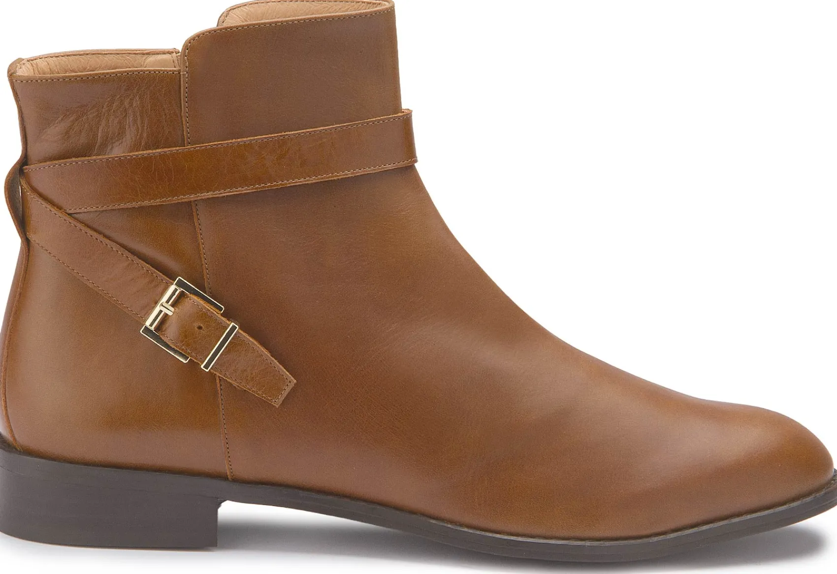 Stiefeletten|Horsch Schuhe Stiefelette in Übergrößen Braun