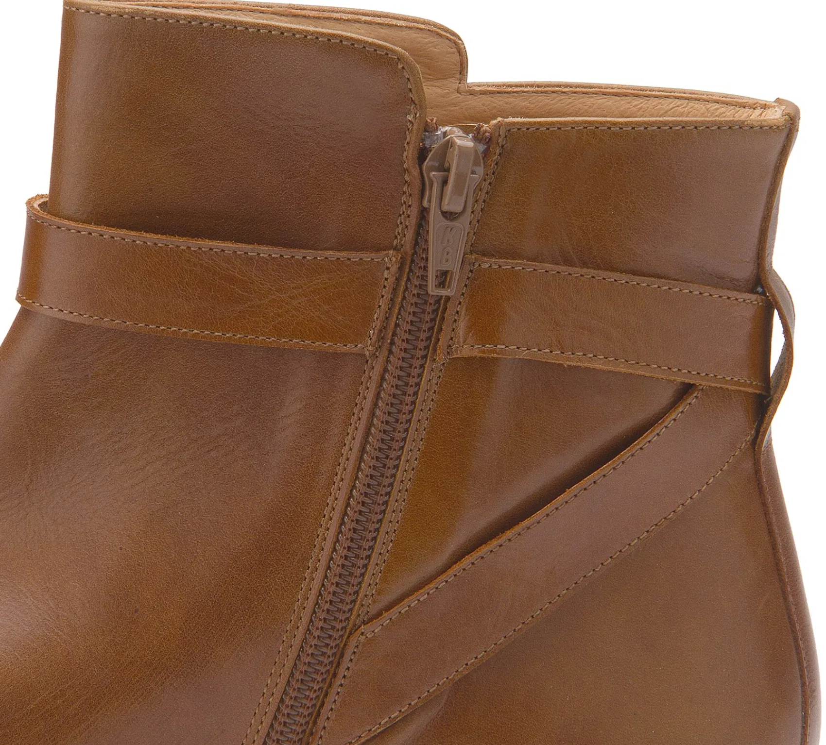Stiefeletten|Horsch Schuhe Stiefelette in Übergrößen Braun