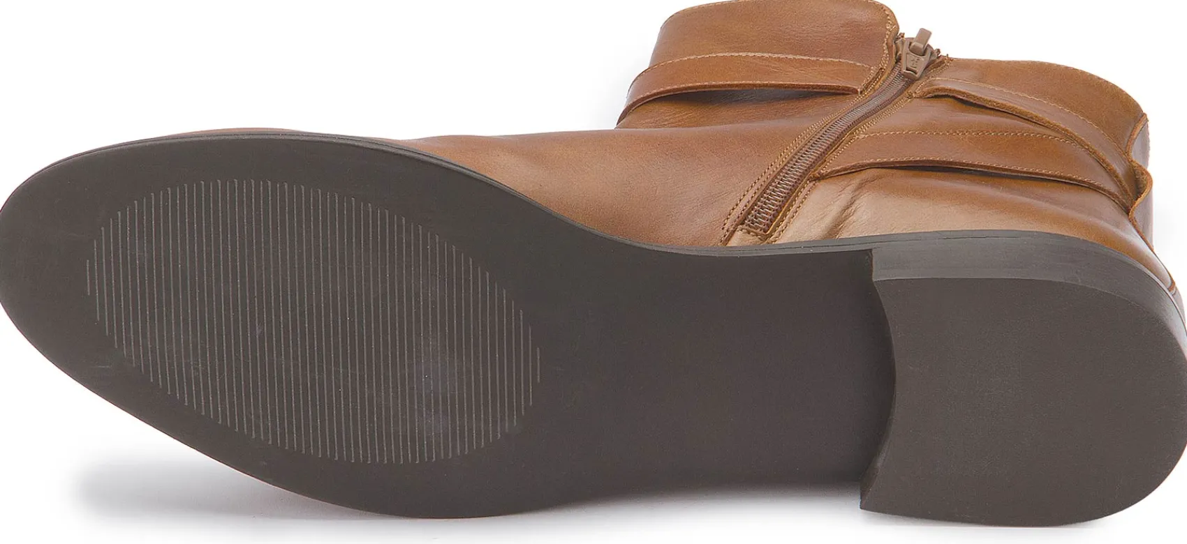 Stiefeletten|Horsch Schuhe Stiefelette in Übergrößen Braun