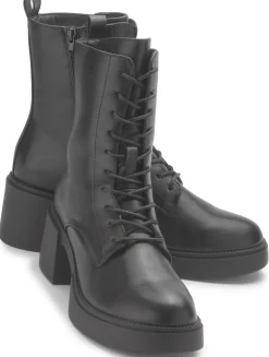 Stiefeletten|Fitters Stiefelette in Übergrößen Schwarz