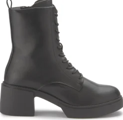 Stiefeletten|Fitters Stiefelette in Übergrößen Schwarz
