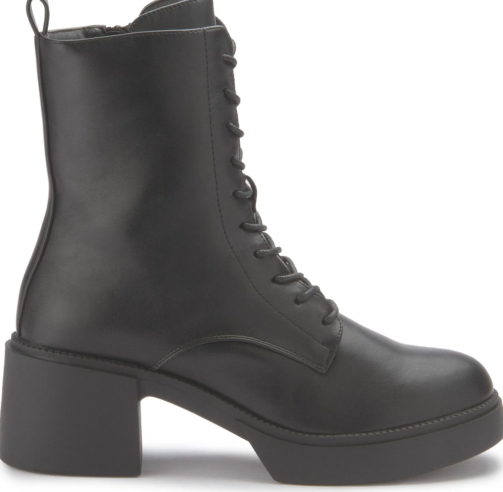 Stiefeletten|Fitters Stiefelette in Übergrößen Schwarz