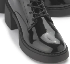 Stiefeletten|Fitters Stiefelette in Übergrößen Schwarz