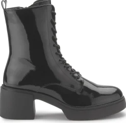 Stiefeletten|Fitters Stiefelette in Übergrößen Schwarz