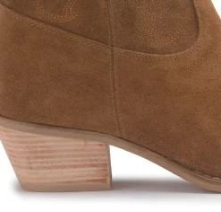 Stiefeletten|Horsch Schuhe Stiefelette in Übergrößen Braun