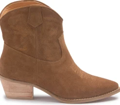 Stiefeletten|Horsch Schuhe Stiefelette in Übergrößen Braun