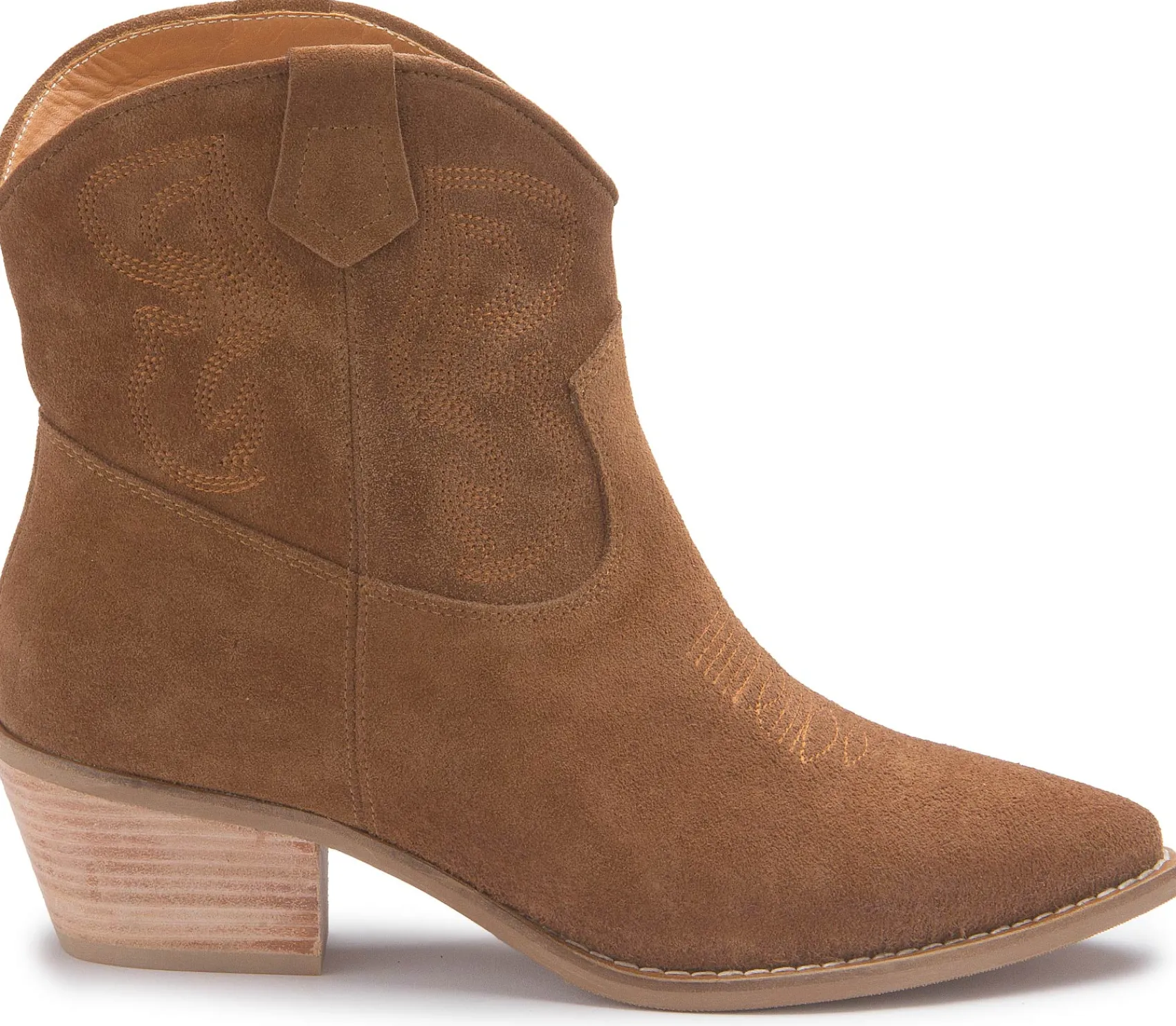 Stiefeletten|Horsch Schuhe Stiefelette in Übergrößen Braun