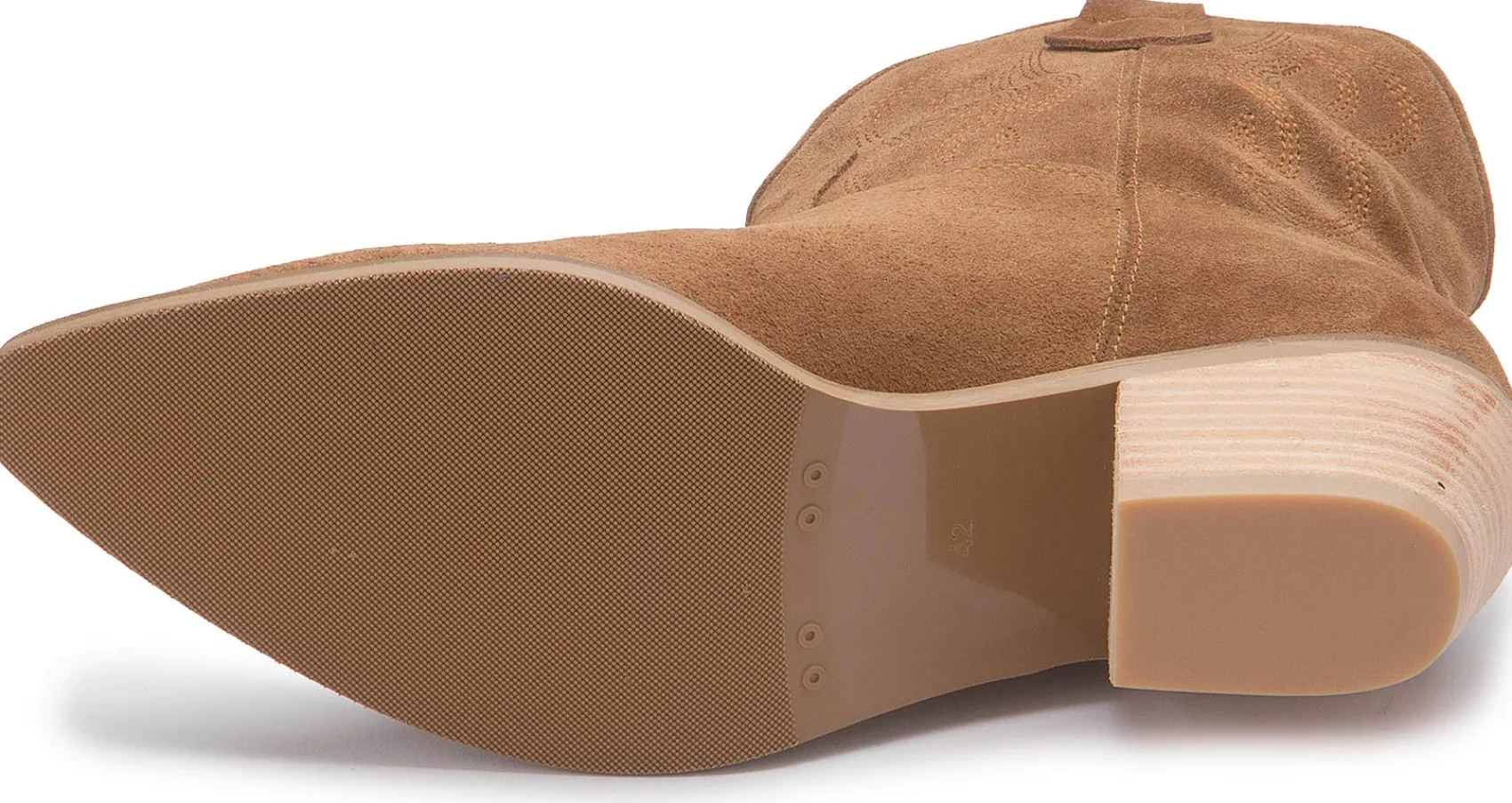 Stiefeletten|Horsch Schuhe Stiefelette in Übergrößen Braun