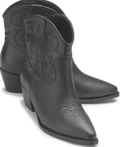 Stiefeletten|Horsch Schuhe Stiefelette in Übergrößen Schwarz