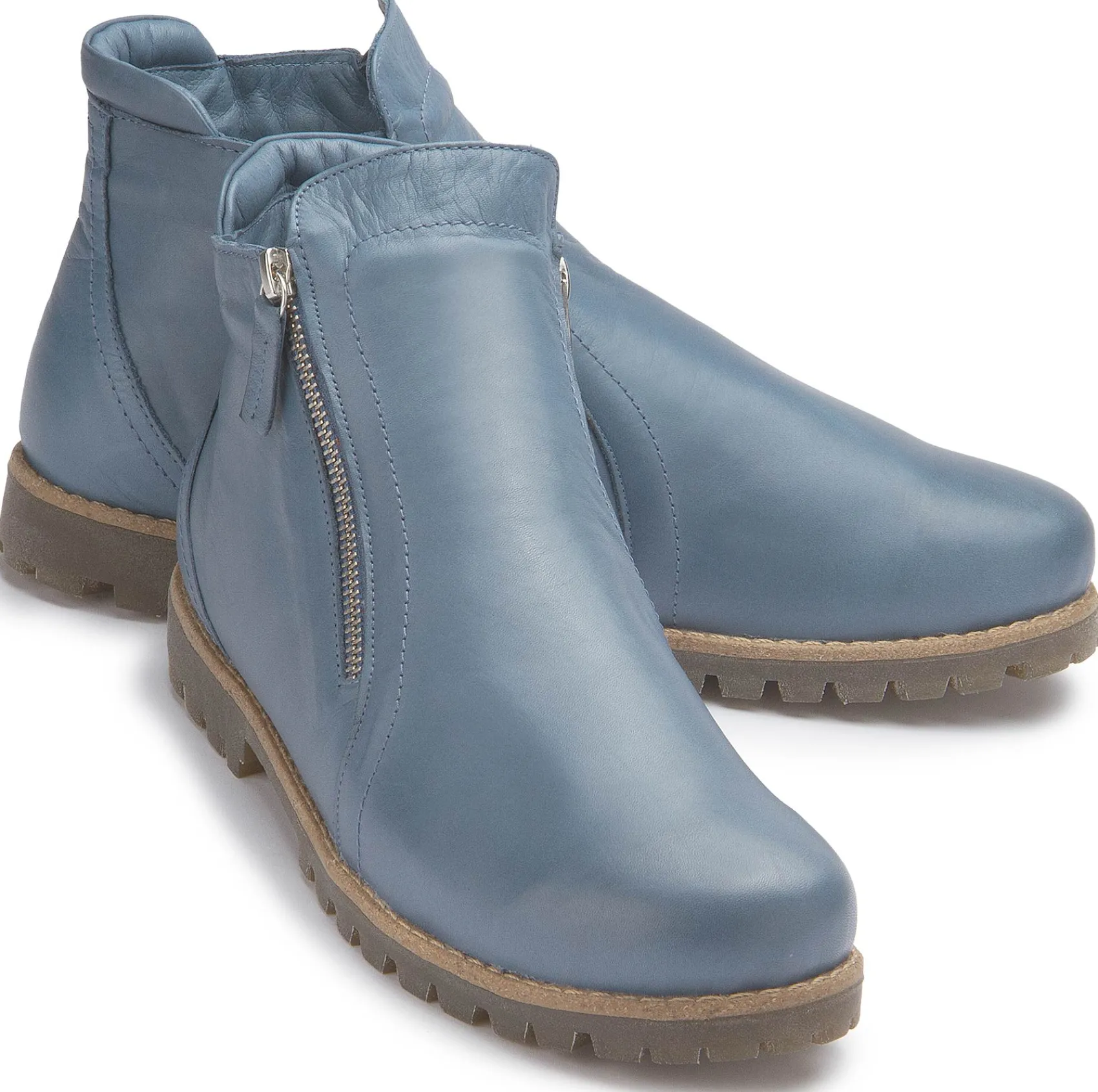 Stiefeletten|Horsch Schuhe Stiefelette in Übergrößen Blau