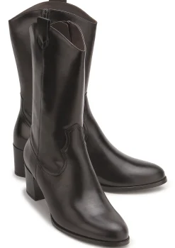 Stiefeletten|Horsch Schuhe Stiefelette in Übergrößen Schwarz