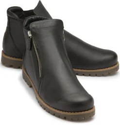 Stiefeletten|Horsch Schuhe Stiefelette in Übergrößen Schwarz