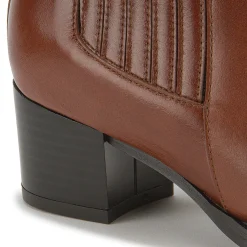 Stiefeletten|Horsch Schuhe Stiefelette in Übergrößen Braun
