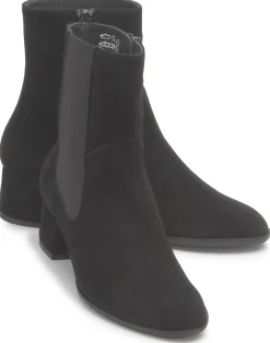 Stiefeletten|Horsch Schuhe Stiefelette in Übergrößen Schwarz