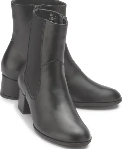 Stiefeletten|Horsch Schuhe Stiefelette in Übergrößen Schwarz