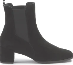Stiefeletten|Horsch Schuhe Stiefelette in Übergrößen Schwarz