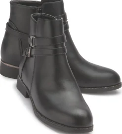 Stiefeletten|Fitters Stiefelette in Übergrößen Schwarz