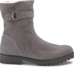 Stiefeletten|Gabor Stiefelette in Übergrößen Grau