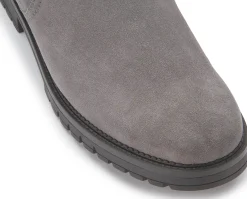Stiefeletten|Gabor Stiefelette in Übergrößen Grau