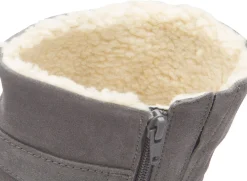 Stiefeletten|Gabor Stiefelette in Übergrößen Grau