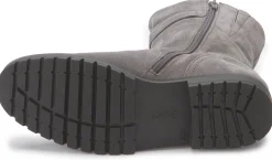Stiefeletten|Gabor Stiefelette in Übergrößen Grau