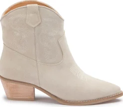 Stiefeletten|Horsch Schuhe Stiefelette in Übergrößen Beige