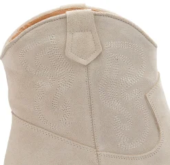 Stiefeletten|Horsch Schuhe Stiefelette in Übergrößen Beige