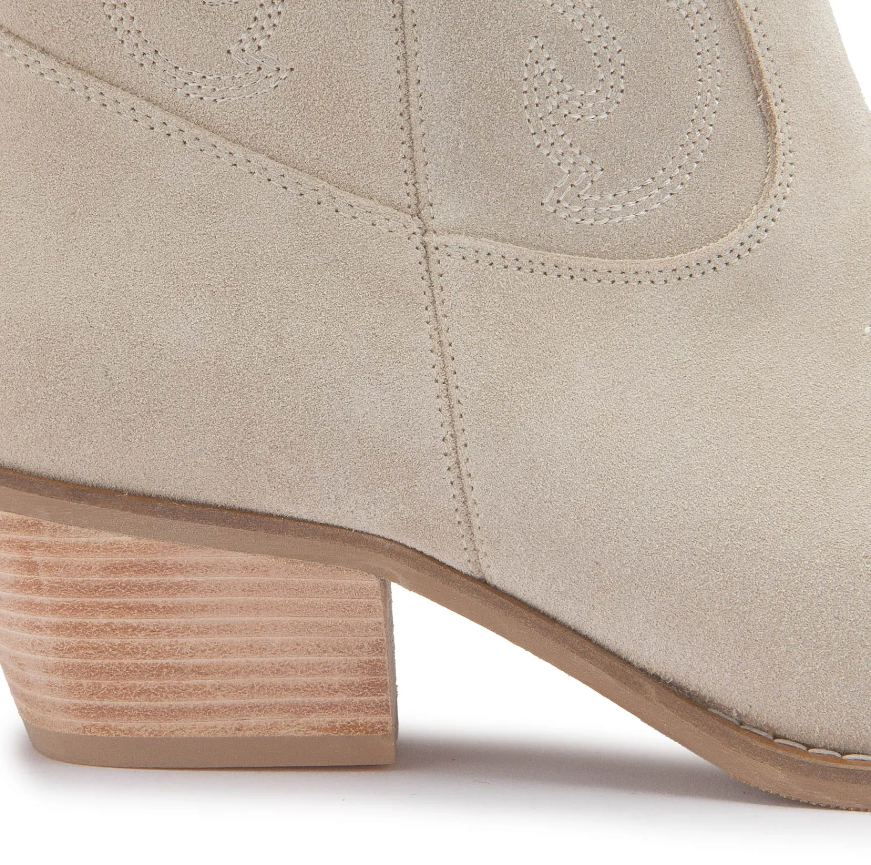 Stiefeletten|Horsch Schuhe Stiefelette in Übergrößen Beige