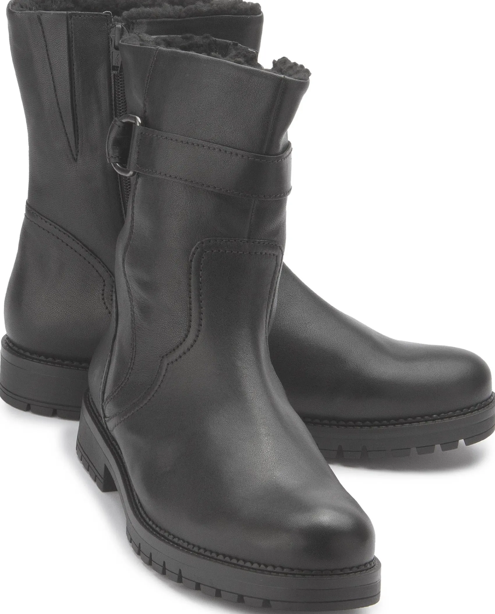 Stiefeletten|Gabor Stiefelette in Übergrößen Schwarz