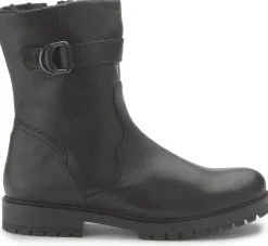 Stiefeletten|Gabor Stiefelette in Übergrößen Schwarz