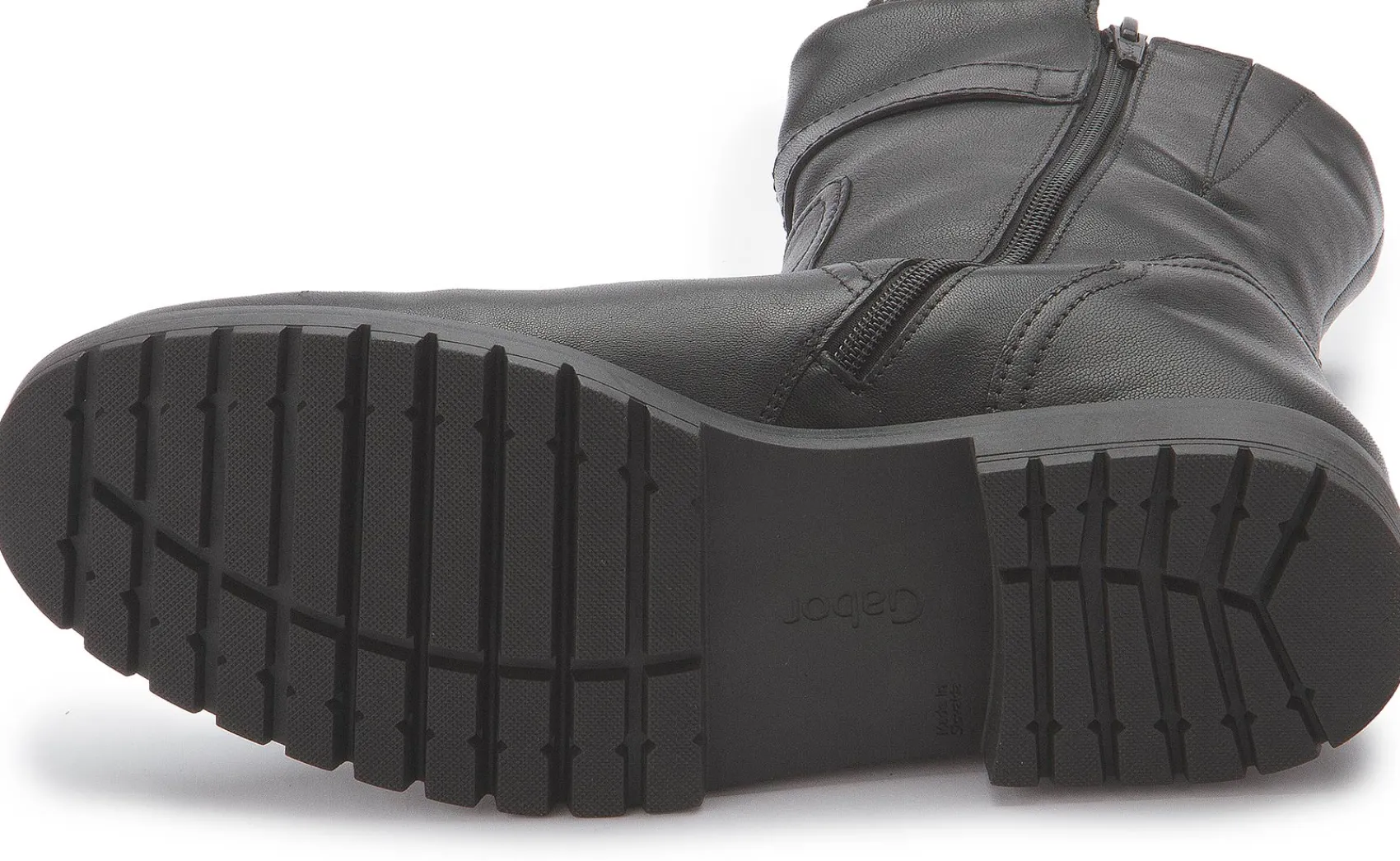 Stiefeletten|Gabor Stiefelette in Übergrößen Schwarz