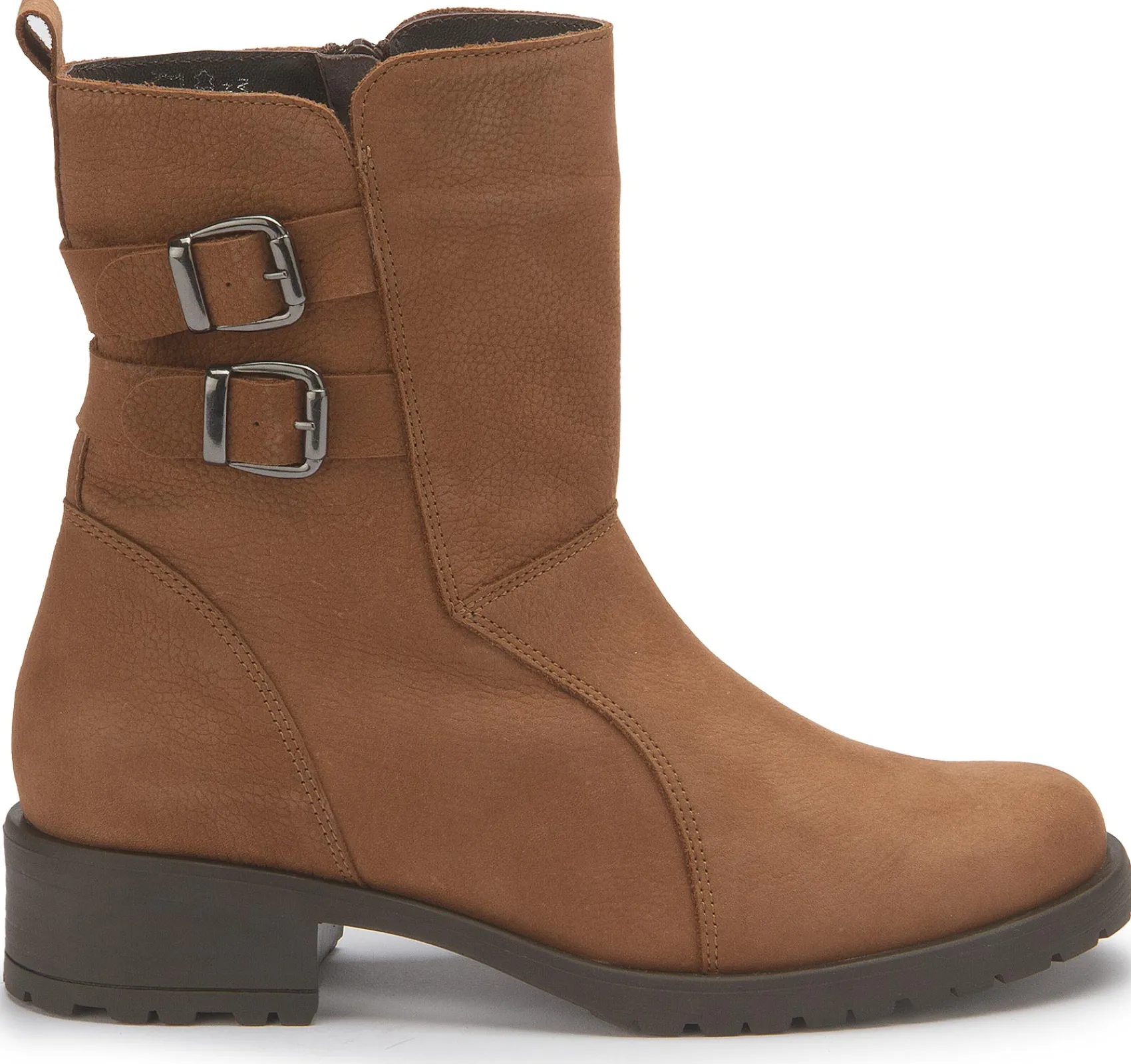 Stiefeletten|Horsch Schuhe Stiefelette in Übergrößen Braun