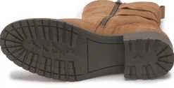 Stiefeletten|Horsch Schuhe Stiefelette in Übergrößen Braun
