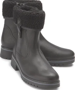 Stiefeletten|Boots|Gabor Stiefelette in Übergrößen Schwarz