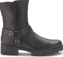 Stiefeletten|Gabor Stiefelette in Übergrößen Schwarz